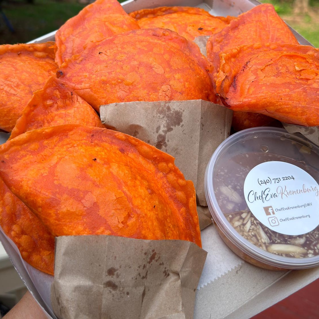 Box of Ilocos empanada